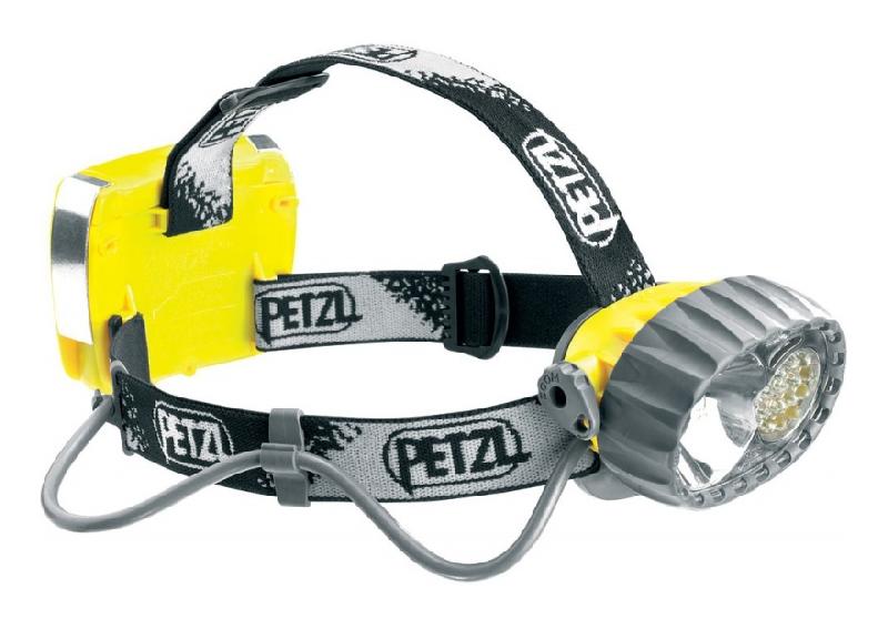 LAMPE FRONTALE PETZL DUO 14 LEDS / HALOGÈNE