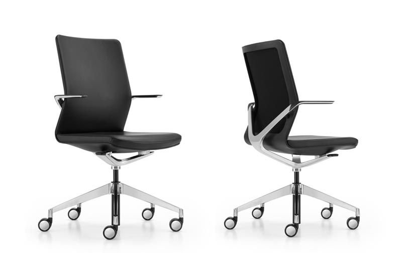 Linq - chaise de bureau - Girsberger France - siège pivotant universel avec système d'inclinaison synchrone_0
