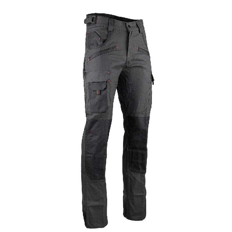 LMA WORKWEAR 1880 Pantalon de travail ARGILE - GRIS NUIT/NOIR XL - FR(48) - Taille unique multicolore multi-matériau 3473831896093_0