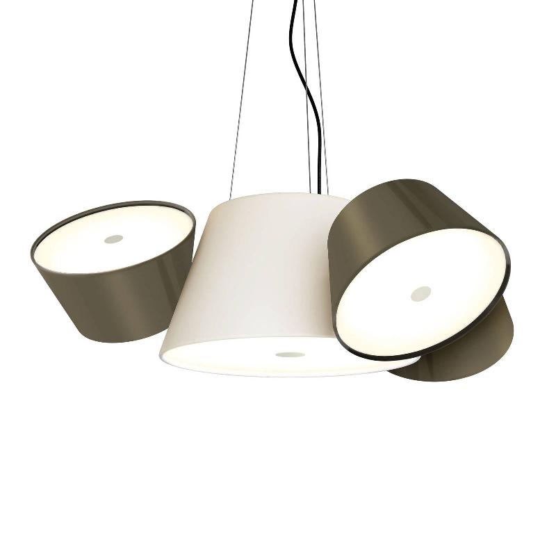MARSET TAM TAM MINI SUSPENSION PERLE/BRUN GRIS