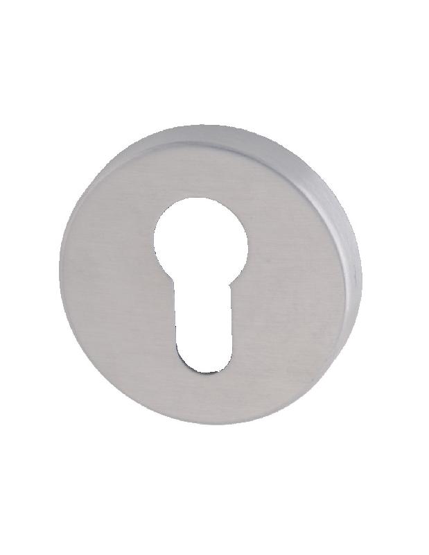 PAIRE DE ROSACES JADE CLÉ I INOX - HERACLES - B-INOX-05