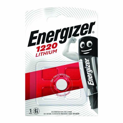 PILE LITHIUM CR1220 POUR CALCULATRICES, MONTRES - ENERGIZER
