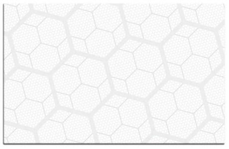 PLATEAU DE TABLE SELECT ABEILLE BLANC 110 X 70 CM