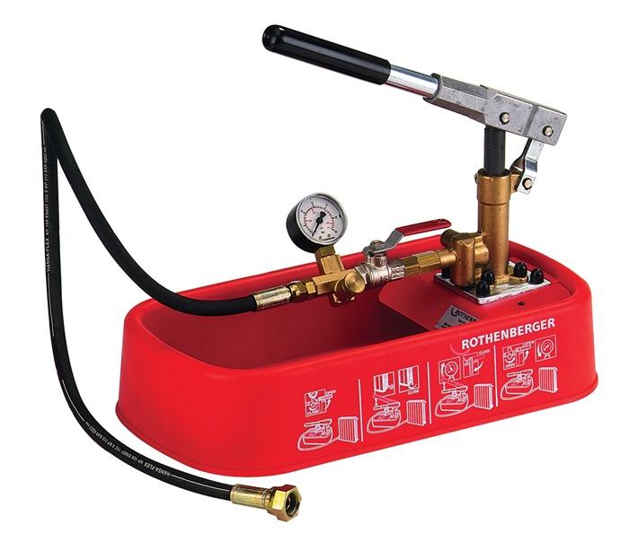 Pompe de vérification ROTHENBERGER RP 30 - 0 à 30 bar - R 1/2 po - Volume aspiré par course env. 16 ml_0