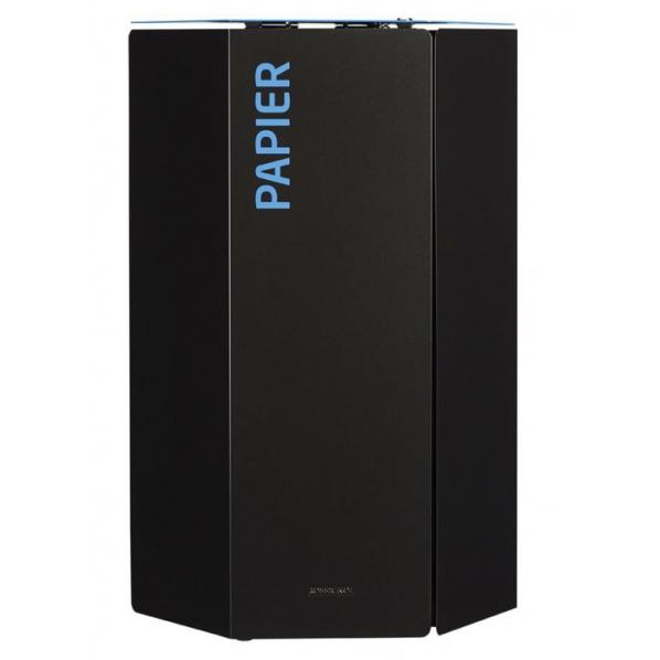 Poubelle de tri sélectif 50 litres - HEXATRI - Couvercle bleu - Marque Rossignol_0