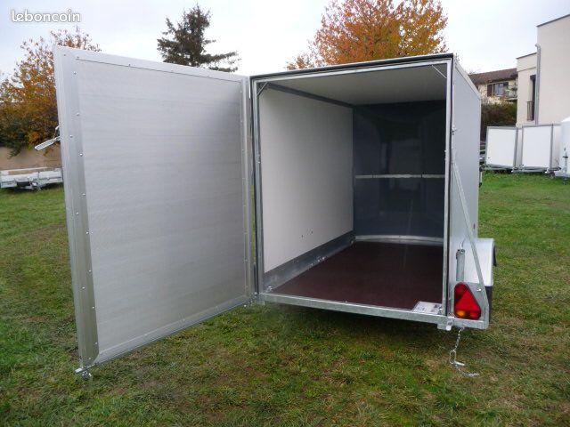 Remorque fourgon - 280 x 155 cm - LIDER 42960 - PTAC : 1350 kg_0