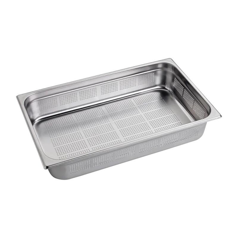 RM GASTRO Bac gastronorme perforé GN 1/1 - 100 en inox REDFOX - GND 1/1-100 - REDFOX - 0615402551953_0