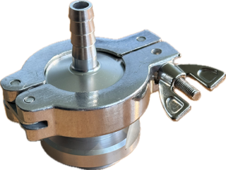 Sortie aluminium DN8 - pour pompe à vide ATEX TF-VAP7_0
