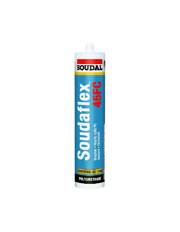 MASTIC-COLLE SOUDAFLEX 45FC MARRON 300ML - SOUDAL - 120667