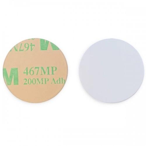 STICKER SANS CONTACT NXP MIFARE DESFIRE 2K EV3 - BLANC SANS DESIGN SALTO