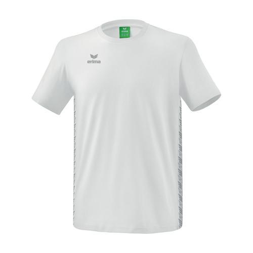 T-SHIRT - ERIMA - ESSENTIAL TEAM BLANC/GREY
