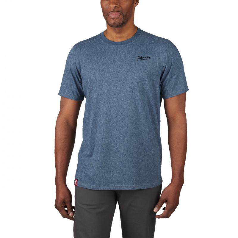 T-shirt hybrid manches-courtes bleu MILWAUKEE | 4932492973_0