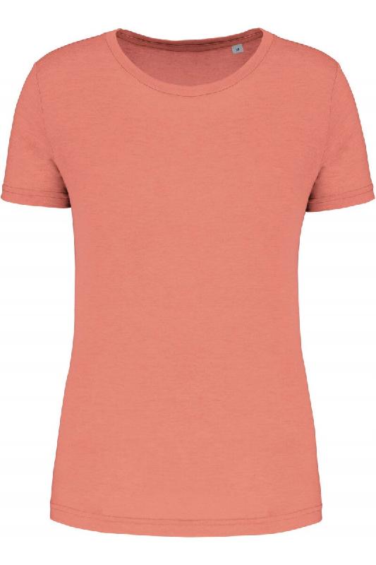 T-shirt triblend sport femme Coral M 50% Polyester | 25% Coton | 25% Viscose - M rouge 3663639097994_0