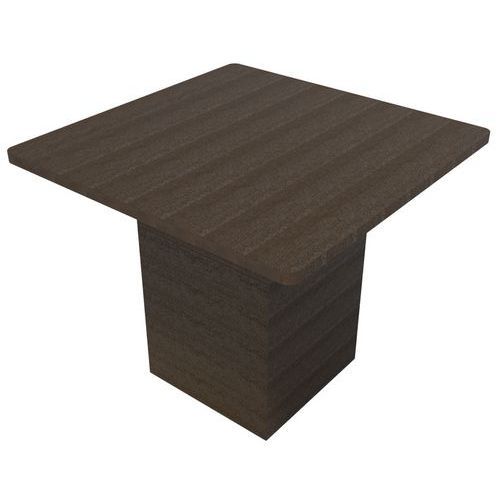 TABLE HAUTE ESPACE MARRON - ESPACE URBAIN