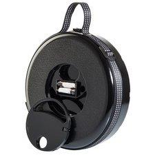 TABOURET TÉLESCOPIQUE SITTOGLOW, EN PLASTIQUE, NOIR