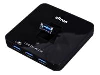 Ultron UHN3I-400S - Hub informatique avec 4 ports USB 3.0 SuperSpeed pour ordinateur de bureau_0