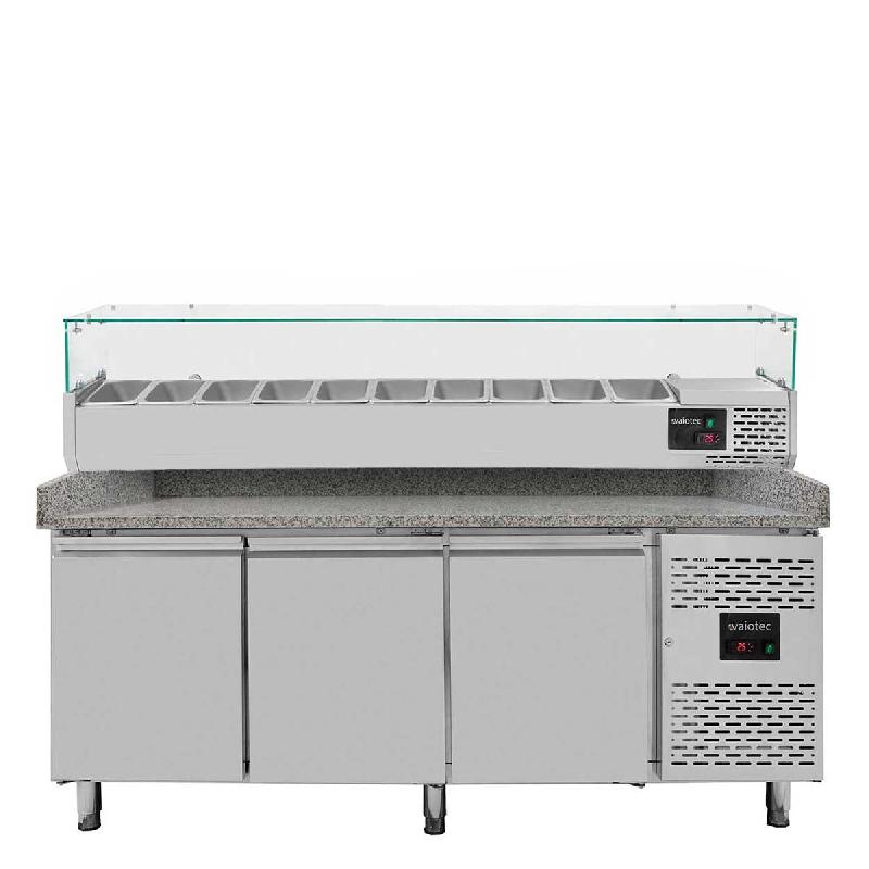 Vaiotec EASYLINE Table réfrigérée pour pizzas 800 / 3 portes 