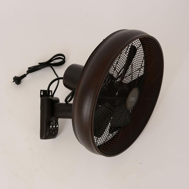 BEACON LIGHTING BEACON VENTILATEUR MURAL BREEZE, NOIR, Ø 41 CM, SILENCIEUX
