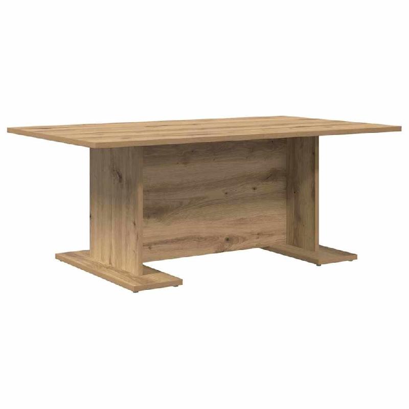 VidaXL Table basse chêne artisanal 103,5 x 60 x 40 cm Modèle Polaris Prestige - 875153_0