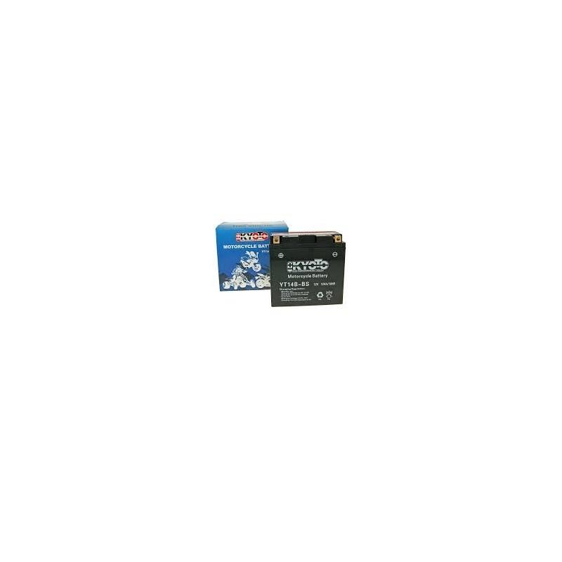 Batterie de démarrage YT14B-4 - 12V 13Ah - Sans entretien - Marque KYOTO_0