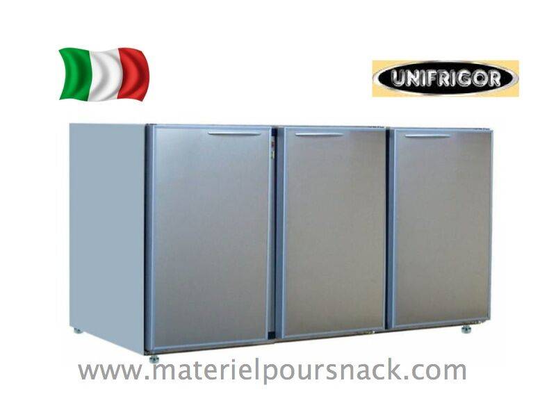 Arrière bar 3 portes inox marque unifrigor modèle sgx 1800 3dx inox_0