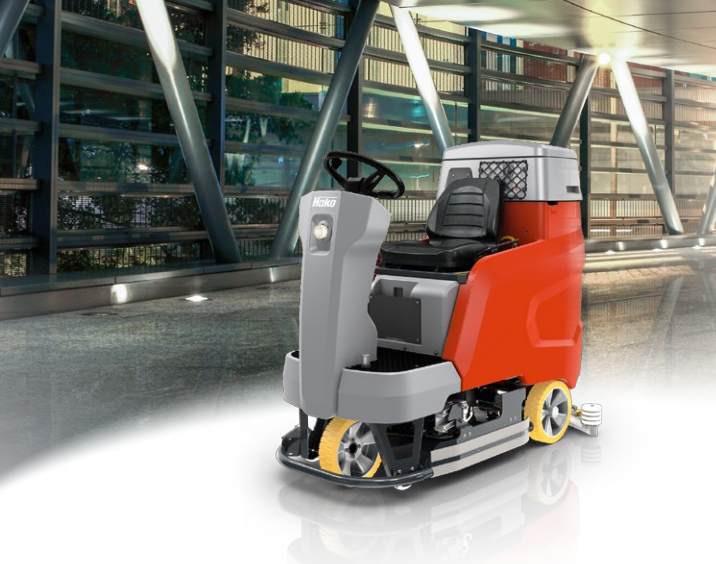 Autolaveuse autoportée Scrubmaster B120 R Hako - nettoyage intensif pour centres commerciaux, industries, gares et aéroports_0
