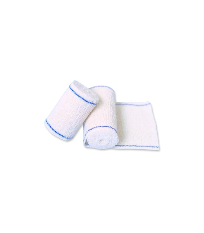 Bande crêpe 100 % coton , dim : 10 cm x 4 m - bandes médicales_0