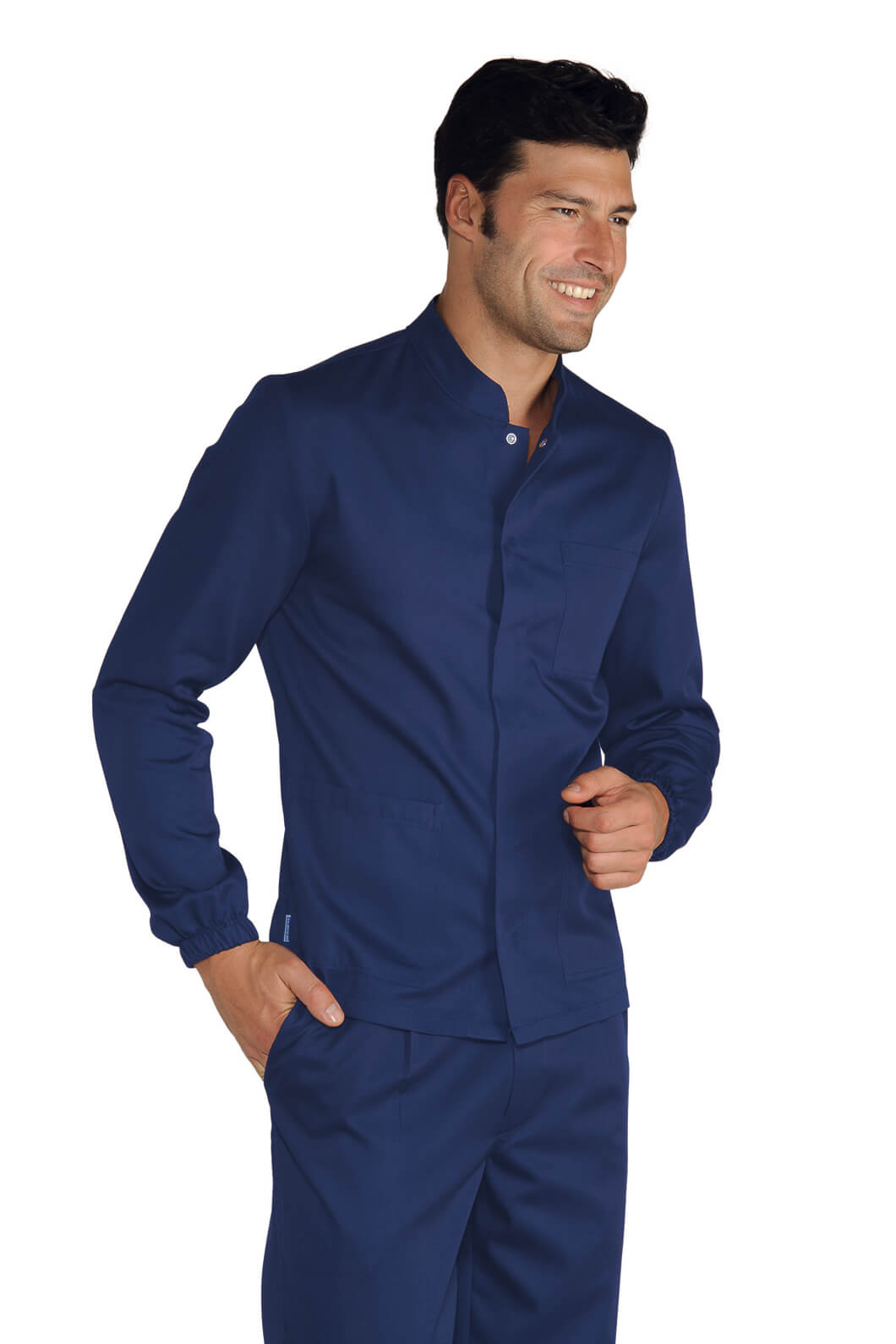 BLOUSE MÉDICALE MANCHES LONGUES POUR HOMME
