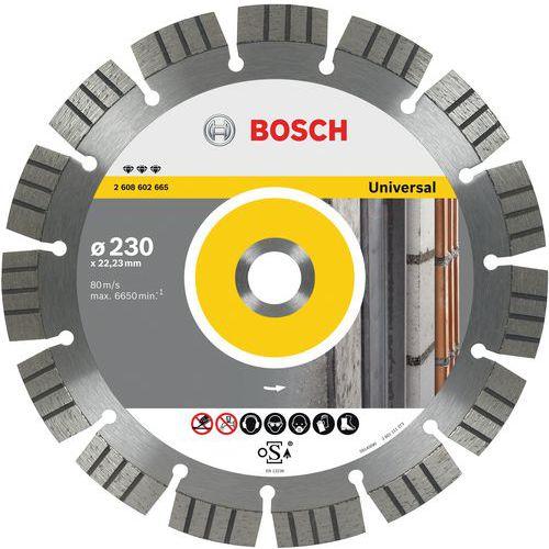 BOSCH 1 DISQUES À TRONÇONNER DIAMANTÉS BEST FOR UNIVERSAL AND METAL