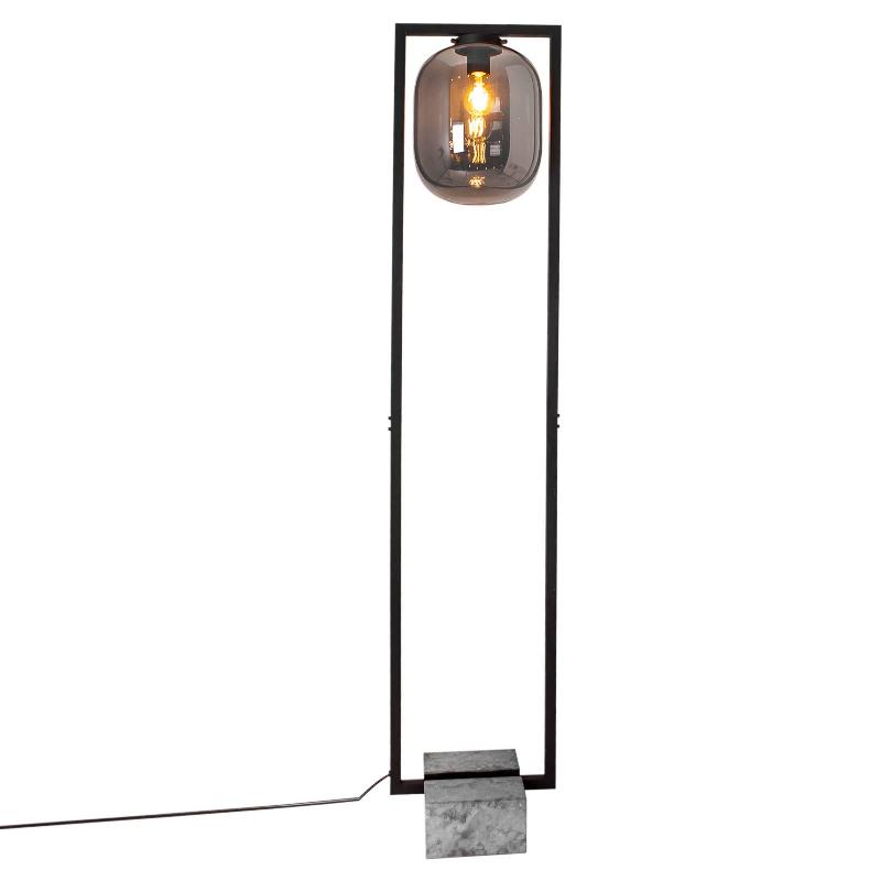 BY RYDÉNS DIXTON LAMPADAIRE 150 CM VERRE FUMÉ