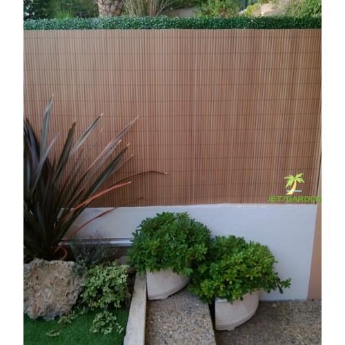 CANISSE PVC - PANNEAUX 2,50 M - TECK-1,20M JET7GARDEN