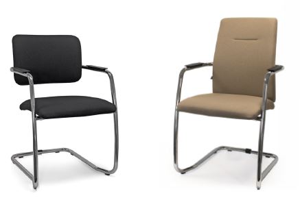 Chaise VISIT - Support en polypro - Pour espaces détente, réunion et accueil_0