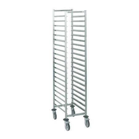 Chariot échelle gastronorme soudée en inox - 20 niveaux GN 1/1 - Tournus 942001_0