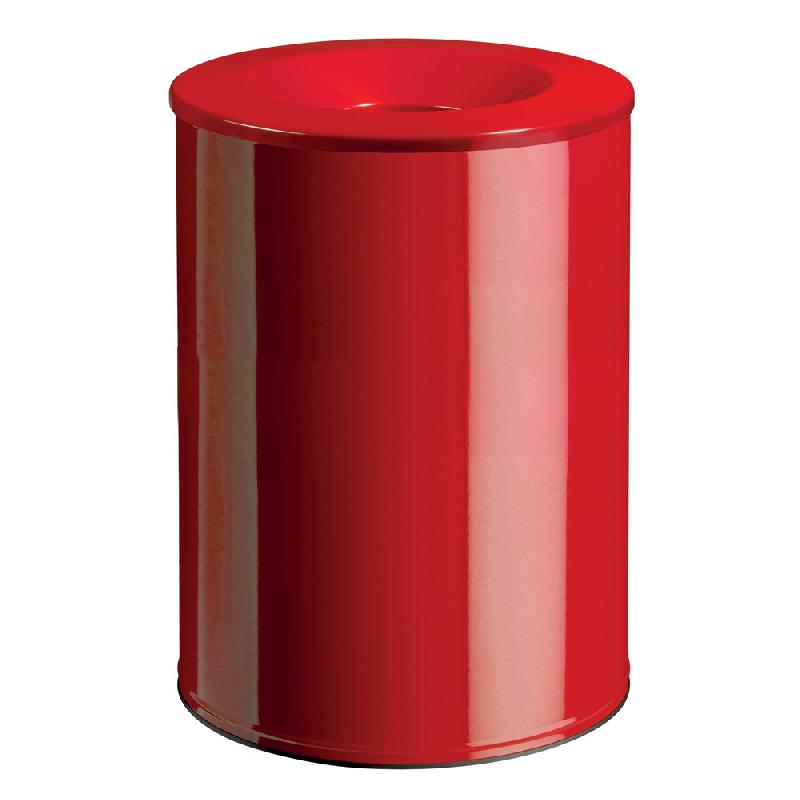 Corbeille neo antifeu 30l, rouge signalisation 3020_0