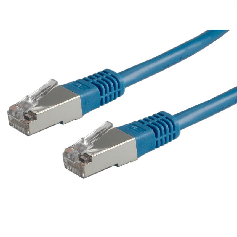 Cordon VALUE Cat.6 (Classe E) S/FTP (PiMF), bleu, 5 m_0