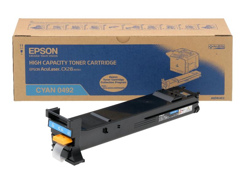 EPSON - HAUTE CAPACITÉ - CYAN - ORIGINAL - CARTOUCHE DE TONER