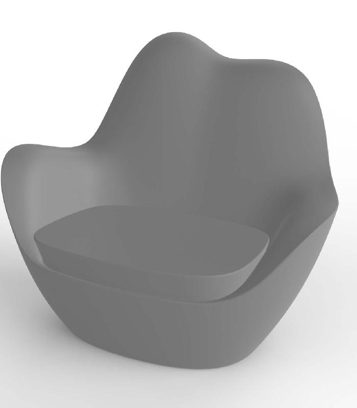 Fauteuil lounge in & out SABINAS  - gris_0