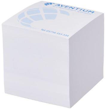 Grand cube bloc mémo Block-Mate® 3A 85 x 85 - 850 feuilles vierges - Impression numérique ou tampographie_0