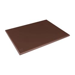 Hygiplas planche À Découper Épaisse Marron - L 600 x P 450mm - marron plastique HC874_0