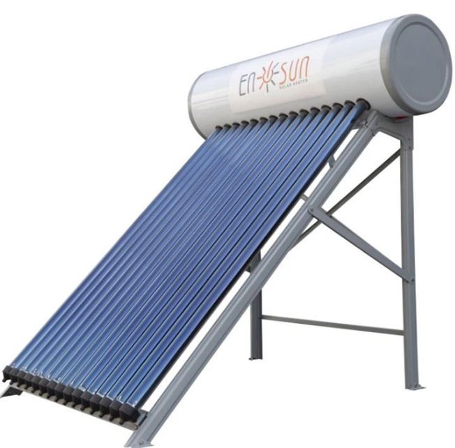 Kit chauffe-eau solaire à pression intégré - 150 litres - Réservoir inox SUS304/316 - Isolation polyuréthane haute densité_0