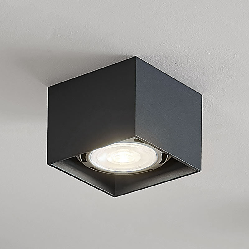 Led Plafonnier A Intensite Variable Mabel En Aluminium Pour