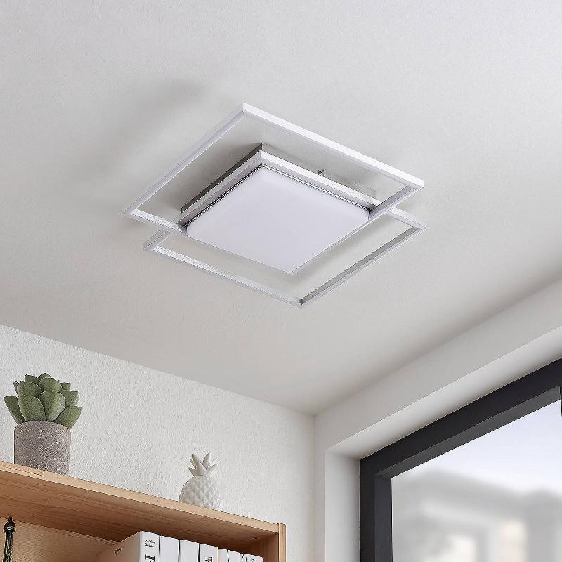 LINDBY ZAYD PLAFONNIER LED, NICKEL