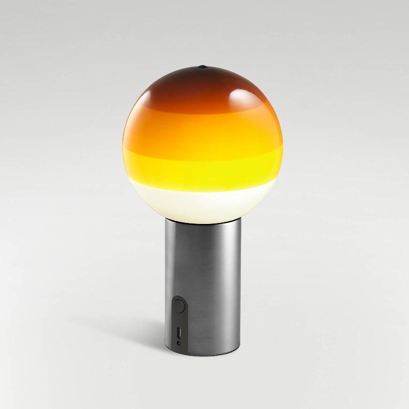 MARSET DIPPING LIGHT LAMPE À POSER AMBRE/GRAPHITE