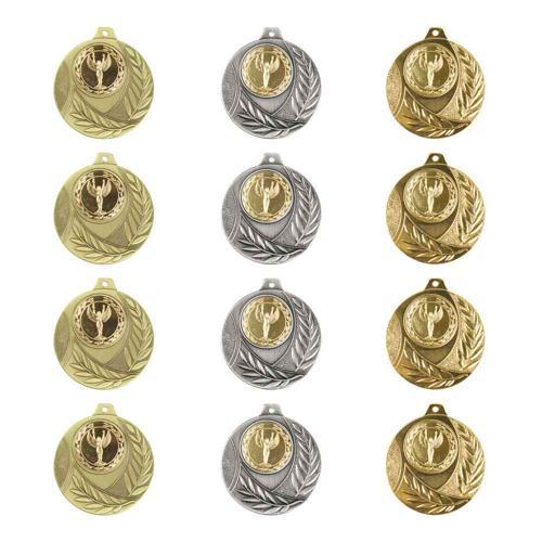 MÉDAILLE CHALLENGE AVEC CORDONS