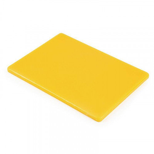 PLANCHE À DÉCOUPER JAUNE HYGIPLAS - 229 X 305 X 12 MM