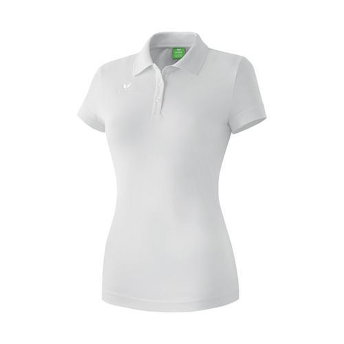 POLO FEMME - ERIMA - TEAMSPORT BLANC