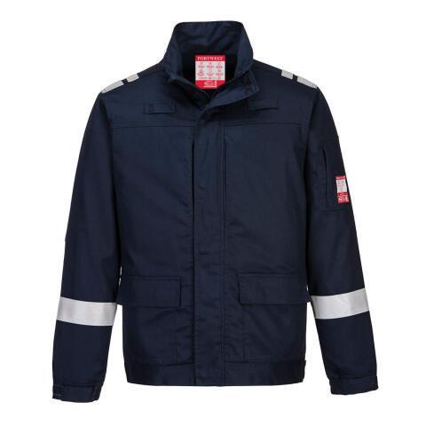 PORTWEST FR601 VESTE BIZFLAME PLUS LÉGÈRE MARINE - TAILLE L