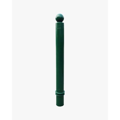 POTEAU FLEXIBLE PARKING - TÊTE BOULE - À SCELLER - VERT - D80 - H930 VISO