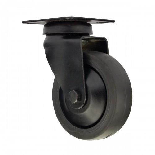 ROULETTE DESIGN NOVO - PIVOTANTE - PLATINE - 42 X 42 MM - CAPACITÉ 40KG - AVEC FREIN INTERGES