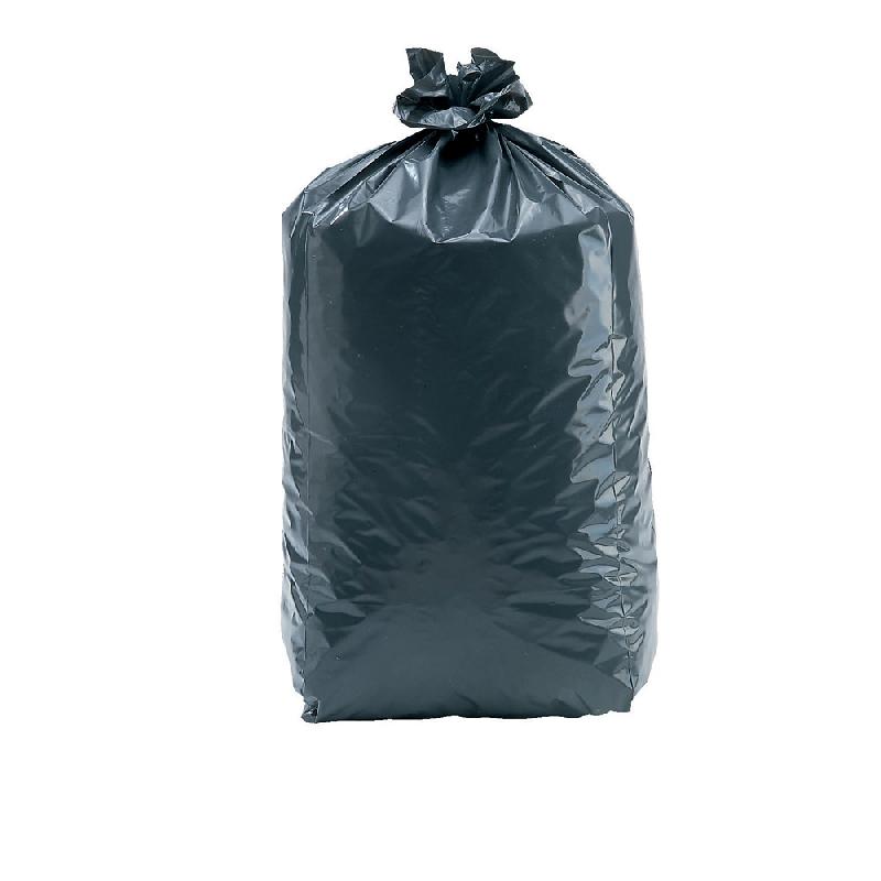 SACS POUBELLE DÉCHETS LOURDS TRADITION QUALITÉ ÉPAISSE GRIS 150 L, LOT DE 100